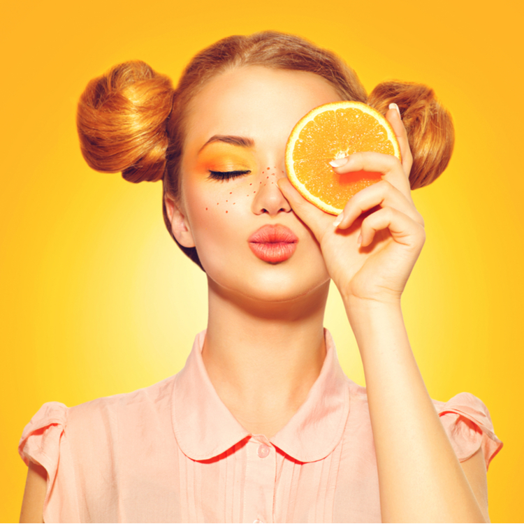 せっかくの夏だから！週末はオレンジみたいな“柑橘メイク”！