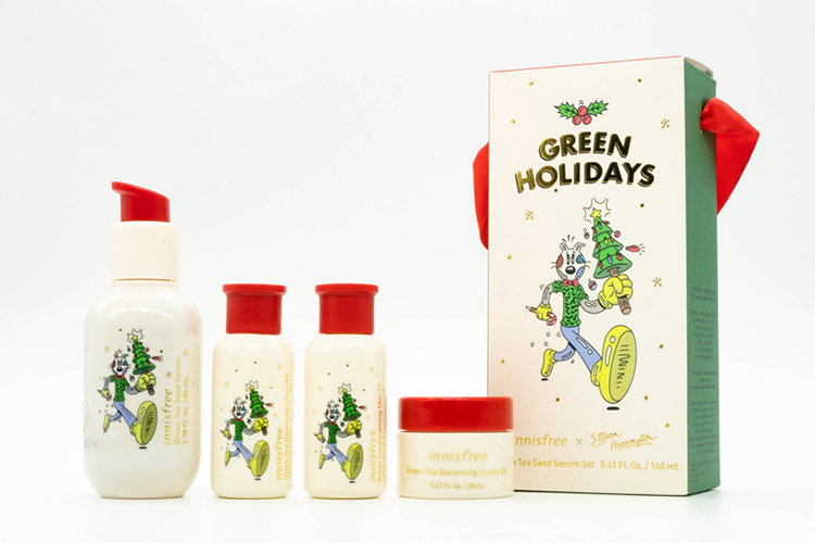Green Tea Seed Serum N Set 2021 Green Holidays Edition